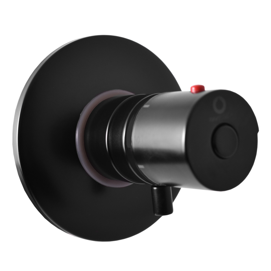 

Смеситель Rav Slezak Dunaj Termostat DT283CMAT для душа, черный матовый, Dunaj Termostat DT283CMAT