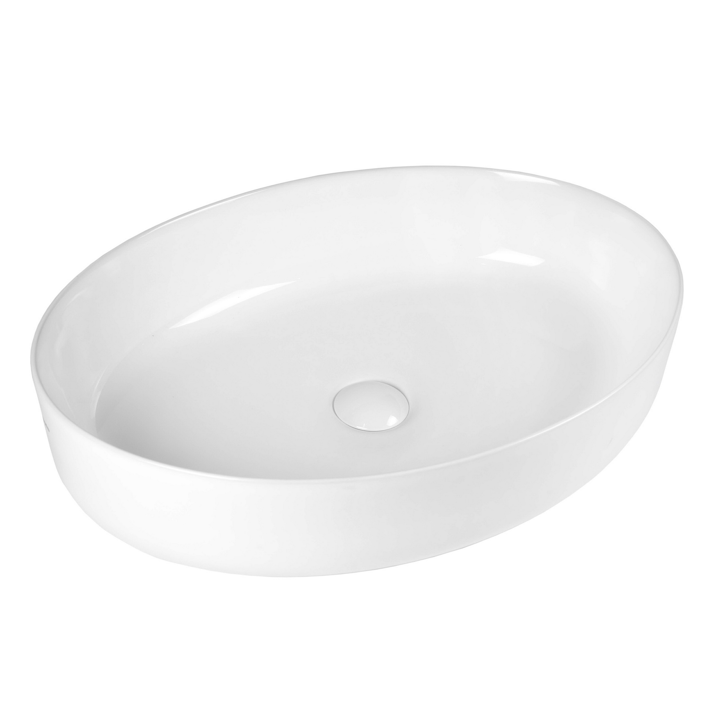 

Мебельная раковина Bond Oval S62-550 55х40 накладная, белый, S62-550