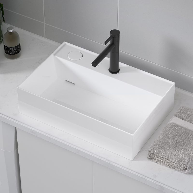

Раковина Ceramalux 6253L 59х40 см, накладная, Белый, 6253L