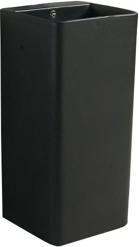 

Раковина SantiLine SL-4005MB напольная 42х41х86 черная матовая, Черный матовый, SL-4005MB