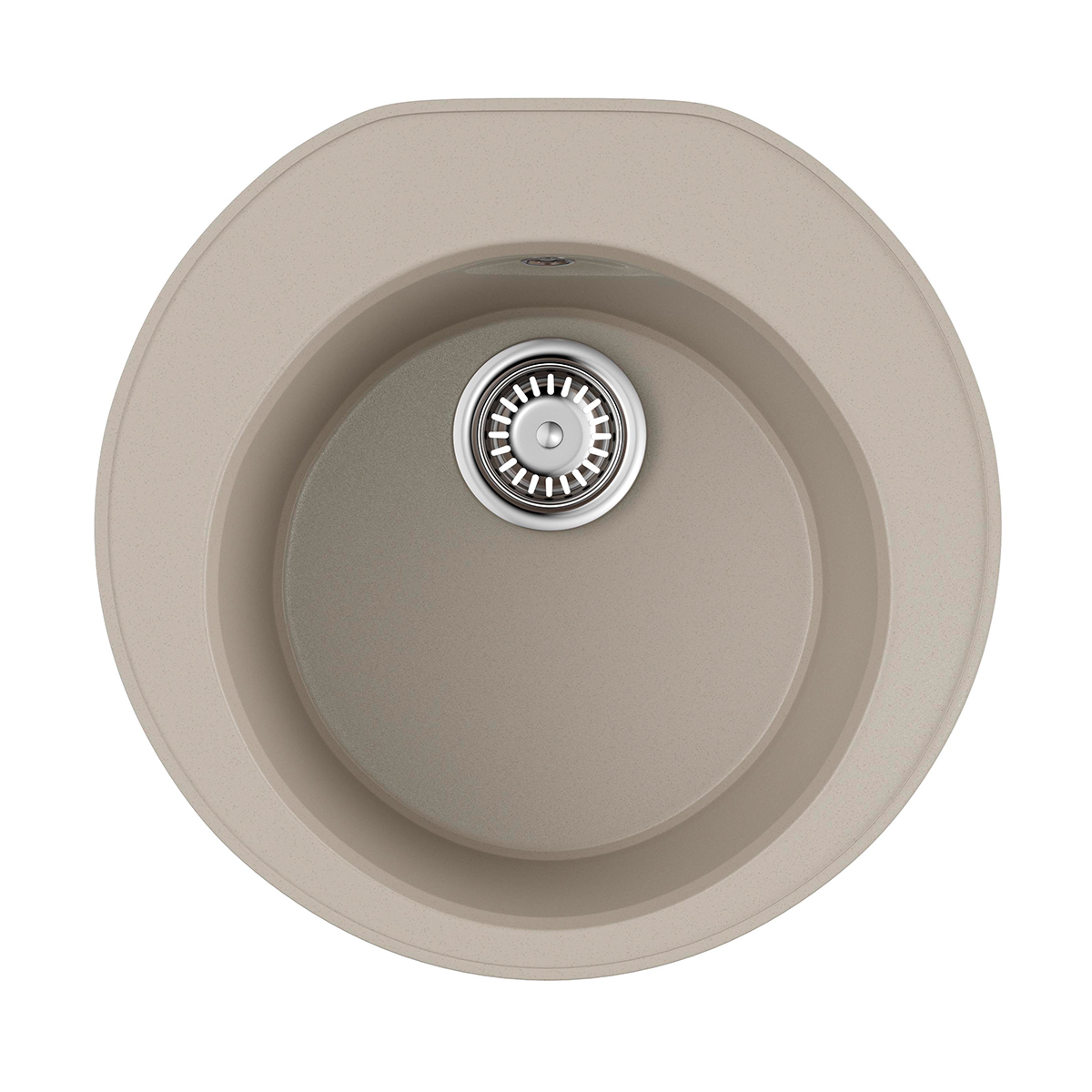

Мойка кухонная Omoikiri Miya 50-R 4993505 50,5х49 см бежевая, Бежевый, 4993505