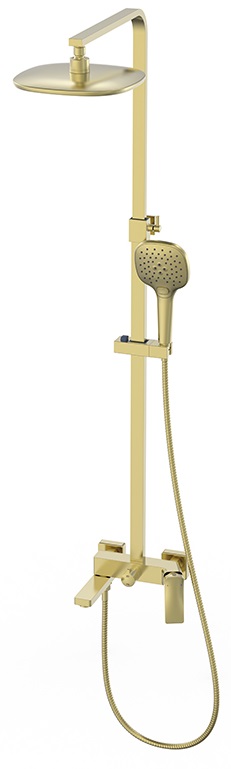 

Душевая стойка Panta Walsall PT739006BG золото матовое, Золотой, PT739006BG