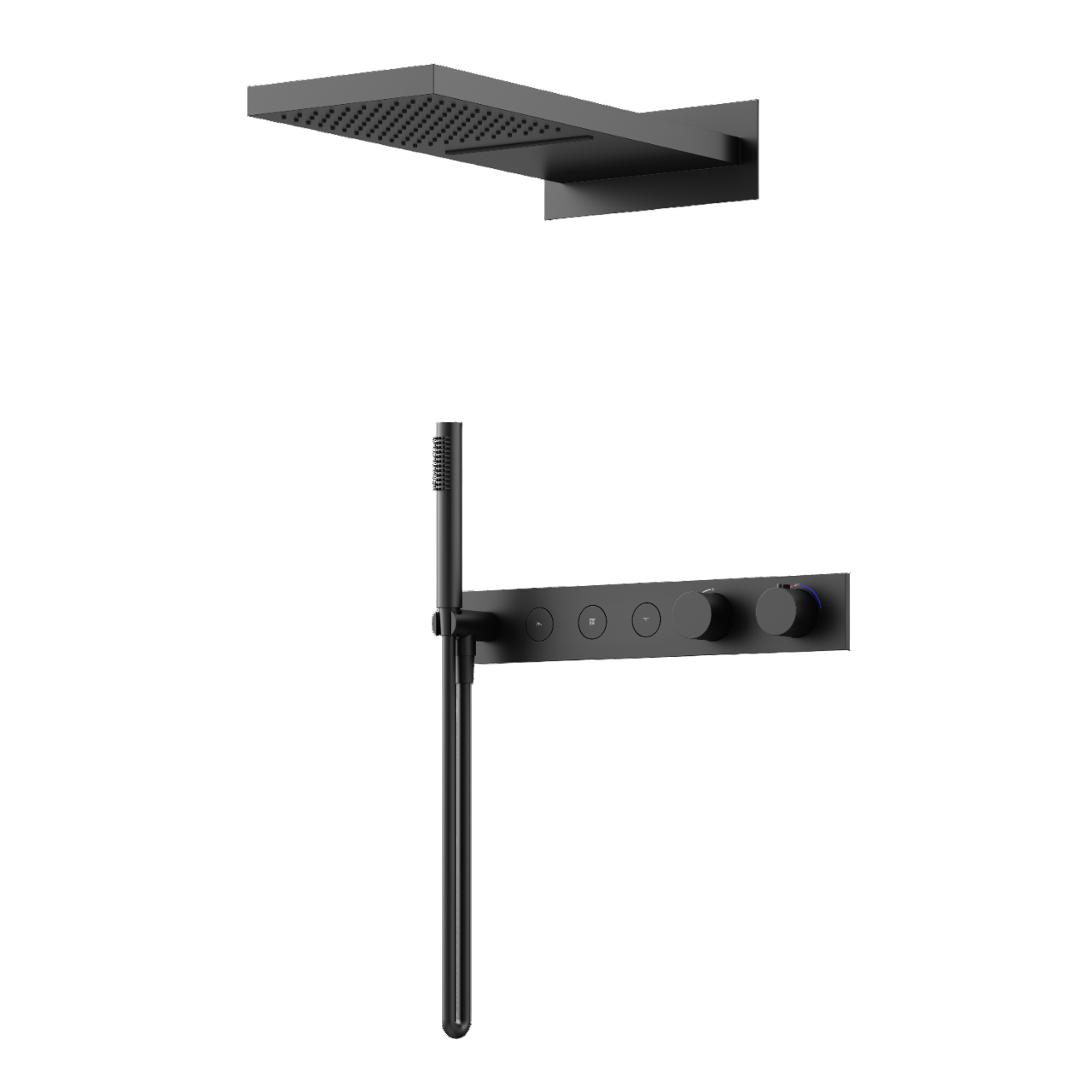 

Душевой комплект Sancos Linn SC9023MB черный матовый, SC9023MB