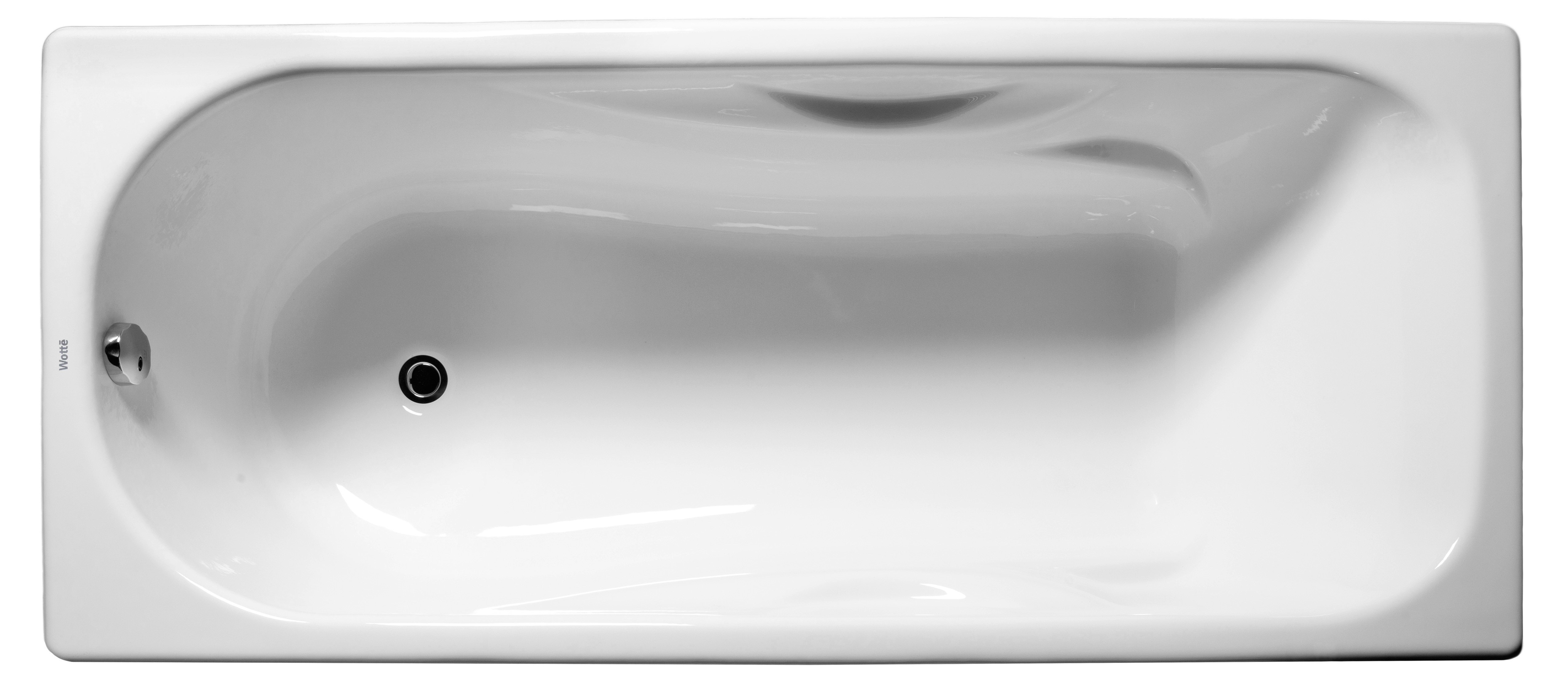 

Чугунная ванна Wotte Comfort 180x80 без ножек (БП-э00д1475), Белый, Comfort 1800x800