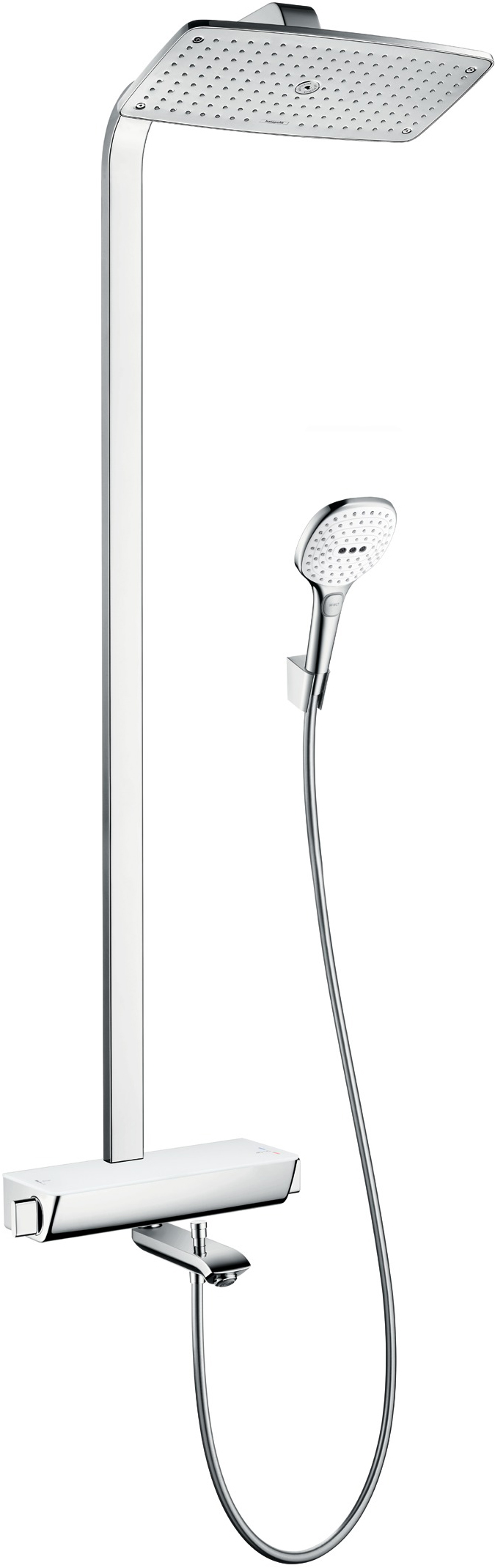 

Душевая стойка Hansgrohe Raindance Select E 360 27113400 Showerpipe, Хром, Raindance Select E 360 27113400