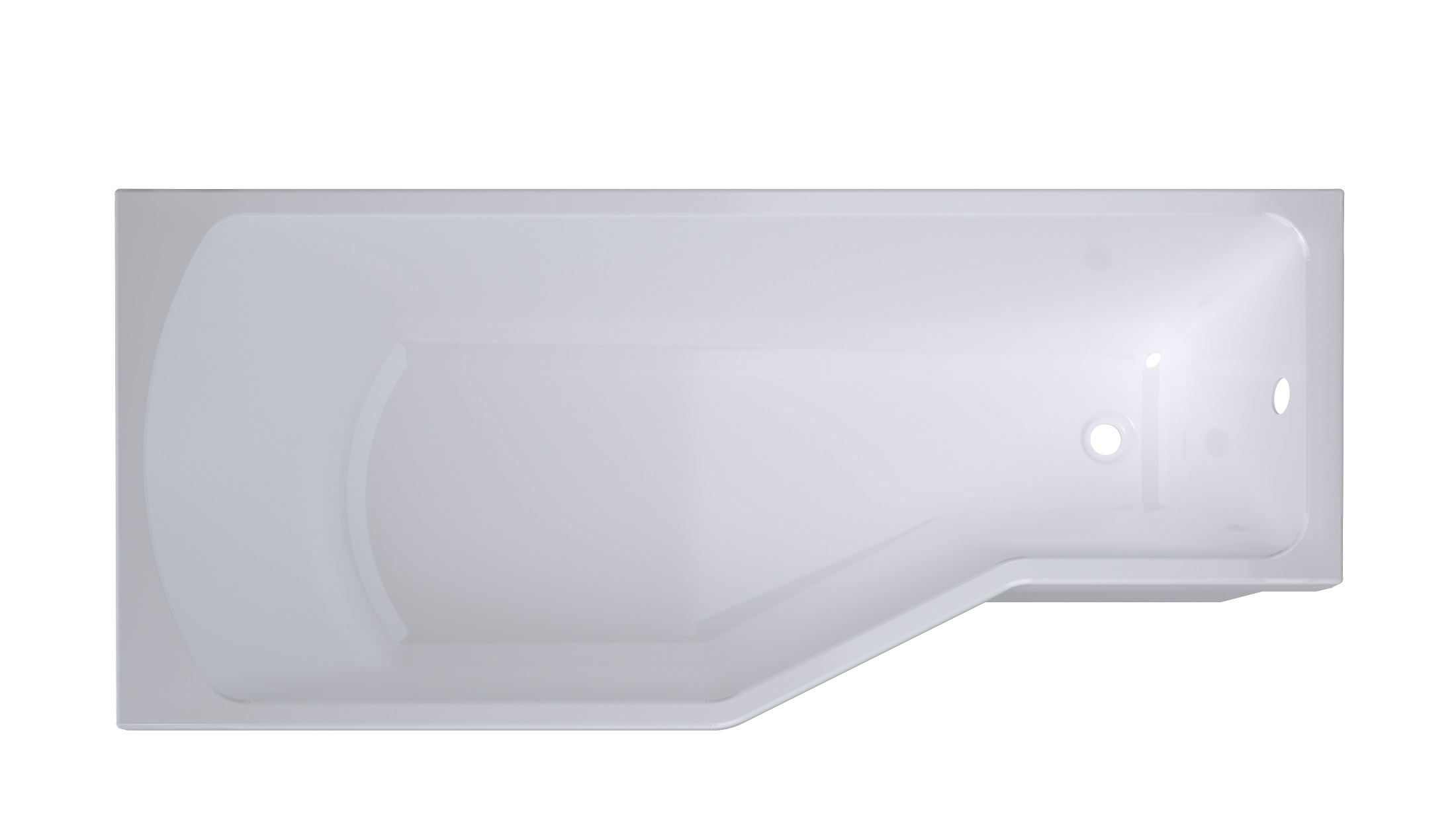 

Акриловая ванна Marka One Convey 170х75 L, Белый, 01кон1775л