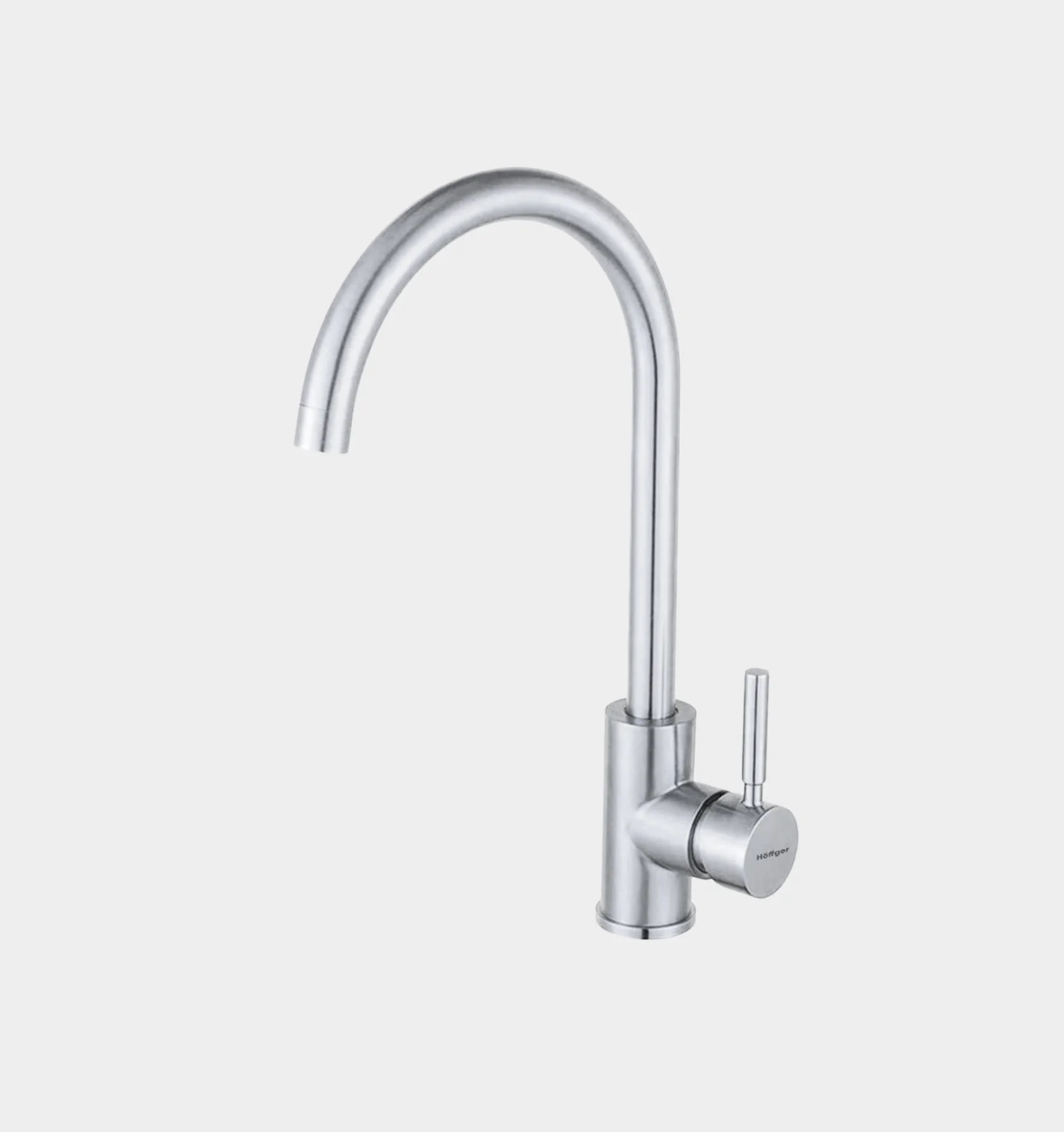 

Смеситель Hoffger 385 HFG-385S для кухонной мойки, сатин, HFG-385S