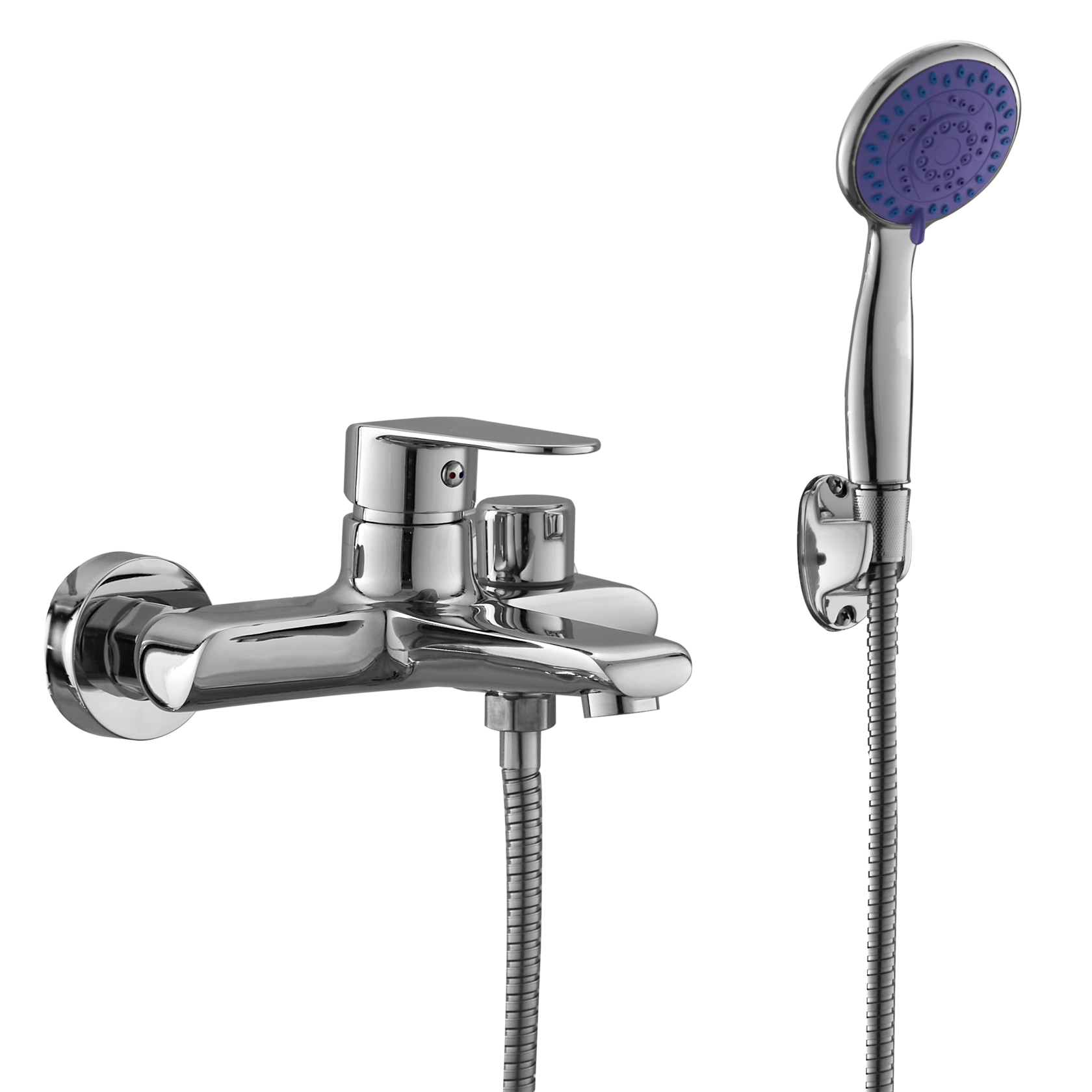 

Смеситель для ванны с душем PLStart PD32082 хром, PD32082