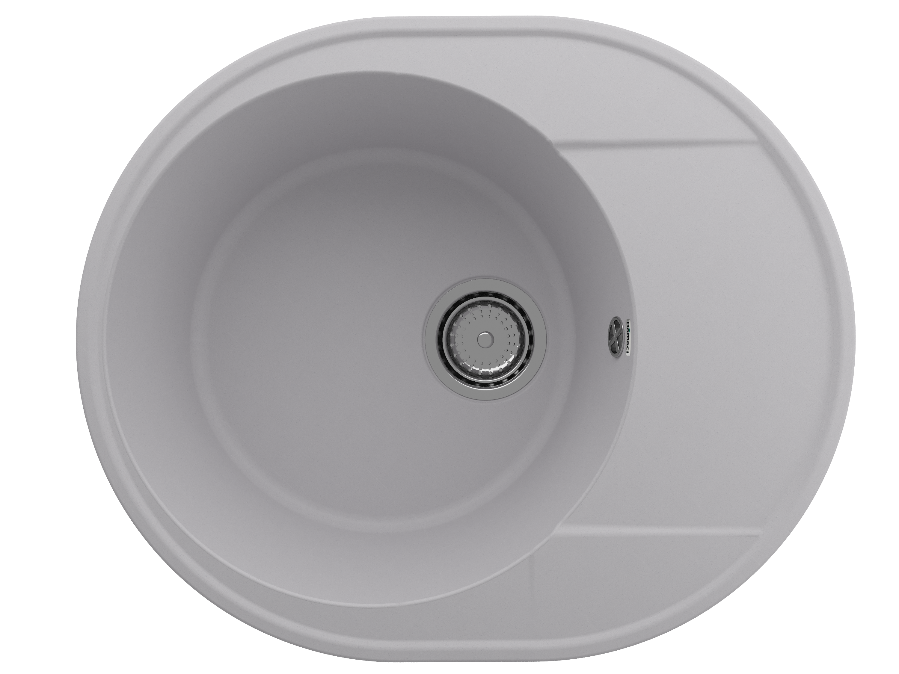 

Мойка кухонная Domaci Солерно DN 585-04, Серый, DN 585-04