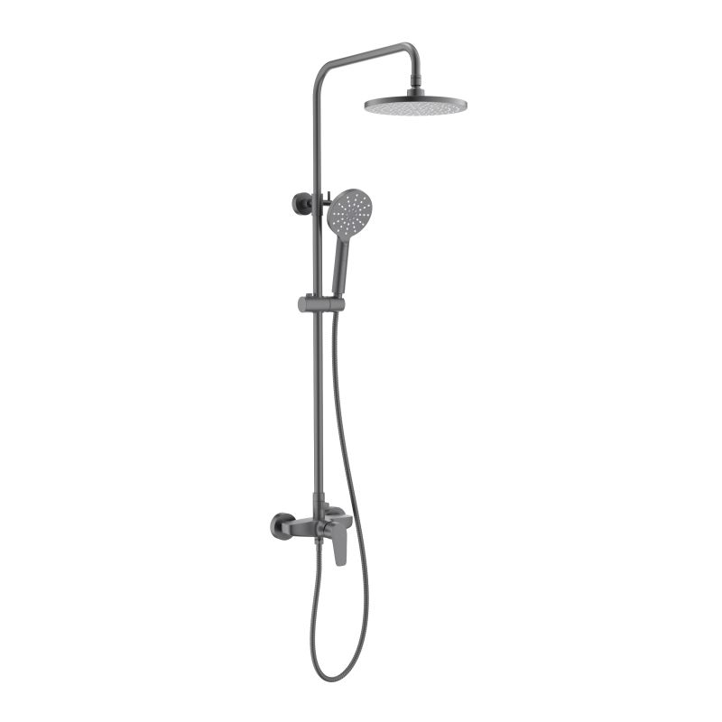 

Душевая стойка Aquatek Бетта AQ2160BGM оружейная сталь, AQ2160BGM