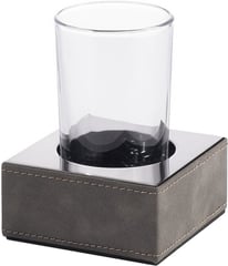 

Стакан Kassatex Pelle AEL-T-TAN настольный, Коричневый, AEL-T-TAN