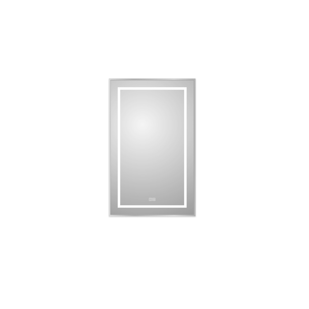 

Зеркало BelBagno SPC-KRAFT-500-800-LED-TCH-WARM с подсветкой и подогревом, Сатин, SPC-KRAFT-500-800-LED-TCH-WARM