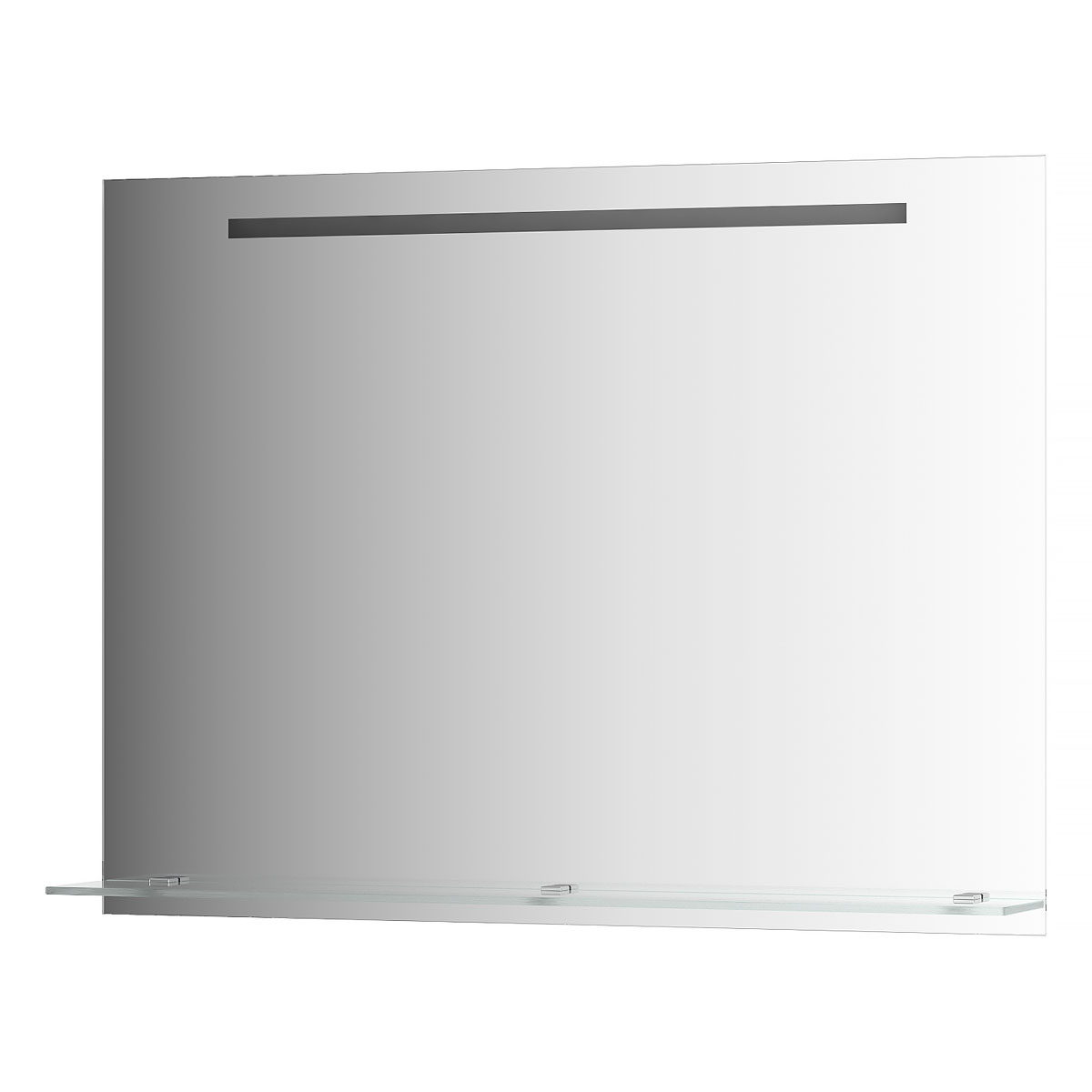 

Зеркало Evoform Ledline-S BY 2158 с полочкой и светильником 100x75 см, Ledline-S BY 2158