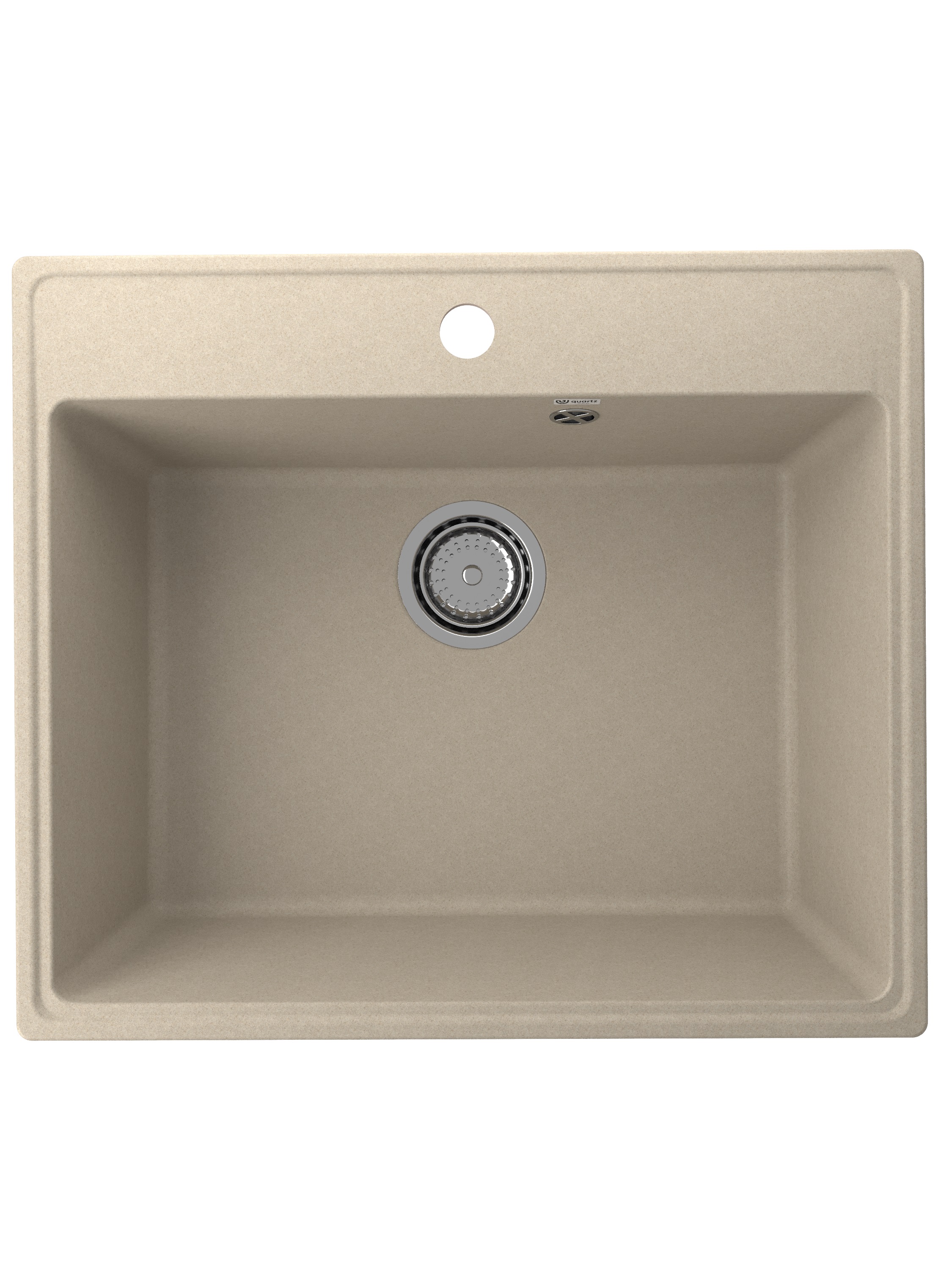 

Мойка кухонная Ulgran Quartz Forte 580-03 58х50 см, десерт, Бежевый, Forte 580-03