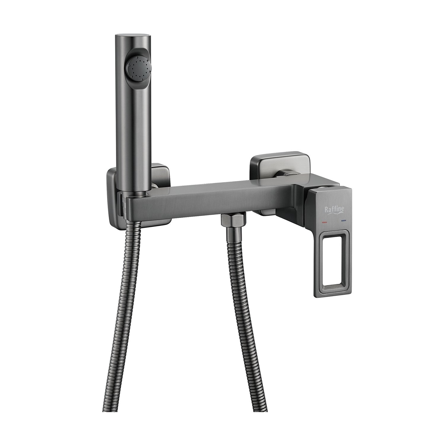 

Гигиенический душ Raffine F0596T-1 со смесителем, оружейная сталь, F0596T-1