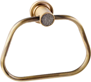

Полотенцедержатель Boheme Royal Cristal Bronze 10925-BR кольцо, бронза