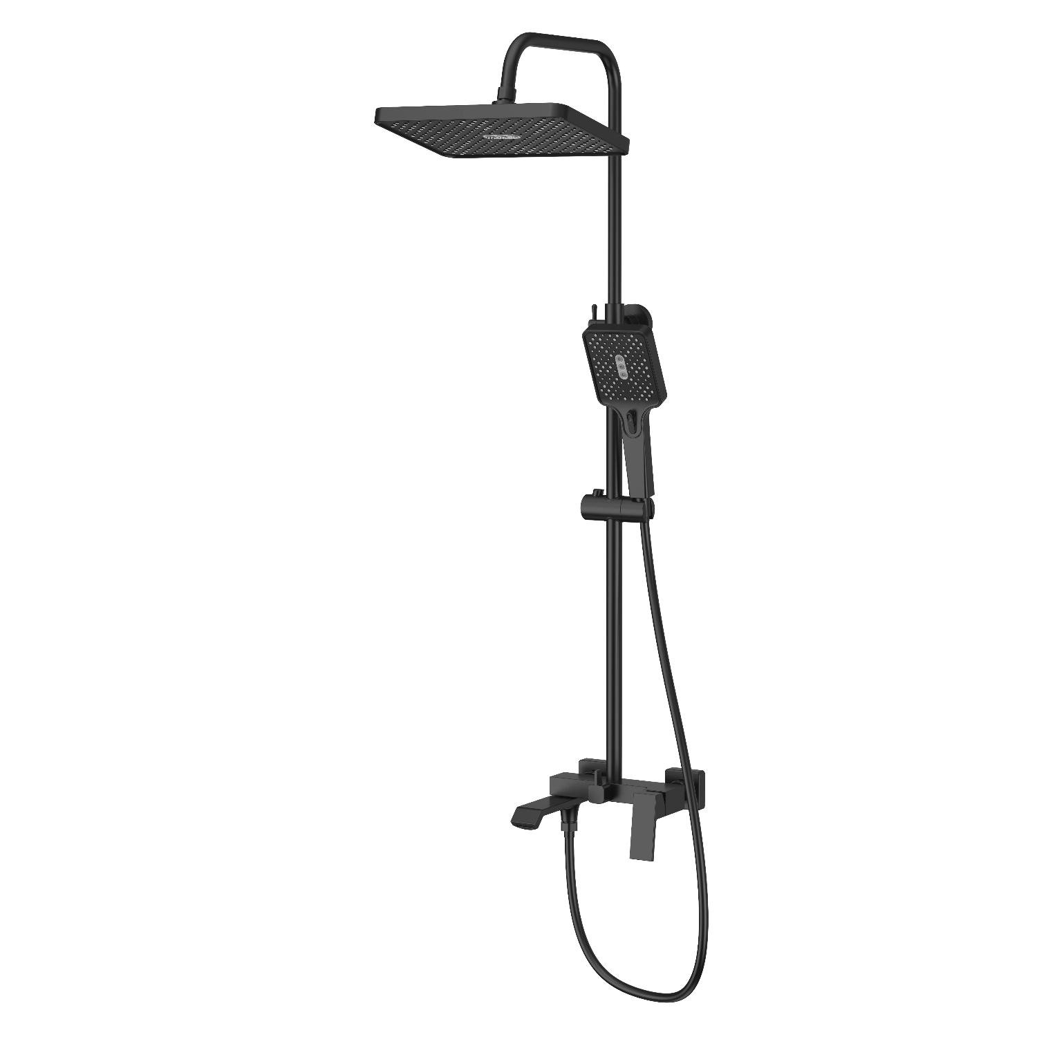 

Душевая стойка Haiba HB24575-7 черная, Черный, HB24575-7