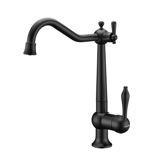 

Смеситель для кухонной мойки Paulmark Retro Re213226-401 антрацит, Re213226-401