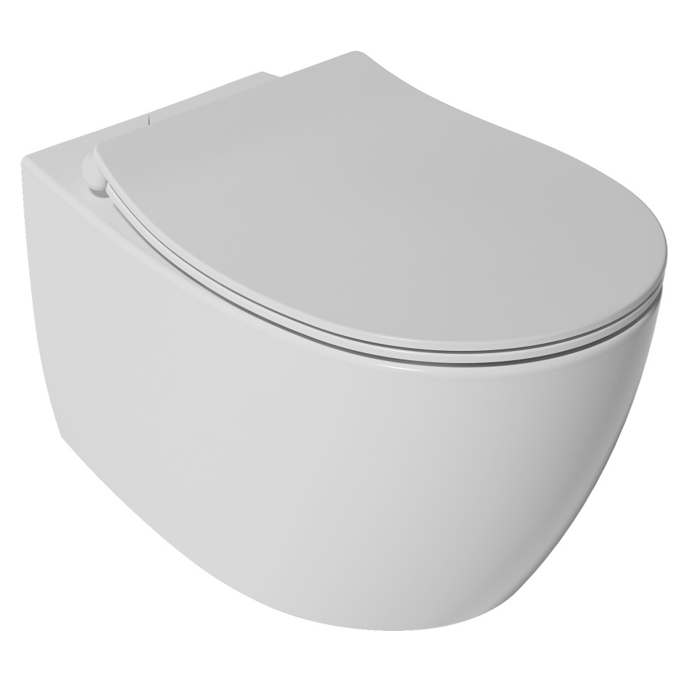 

Унитаз подвесной Isvea Sentimenti Neo 10AR02010SV-2L безободковый, белый матовый, 10AR02010SV-2L
