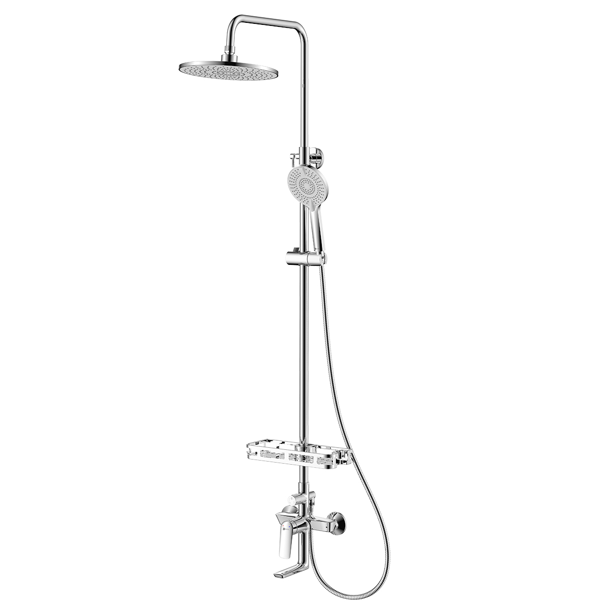 

Душевая стойка Lemark Verba LM11462C со смесителем, с изливом, хром, LM11462C