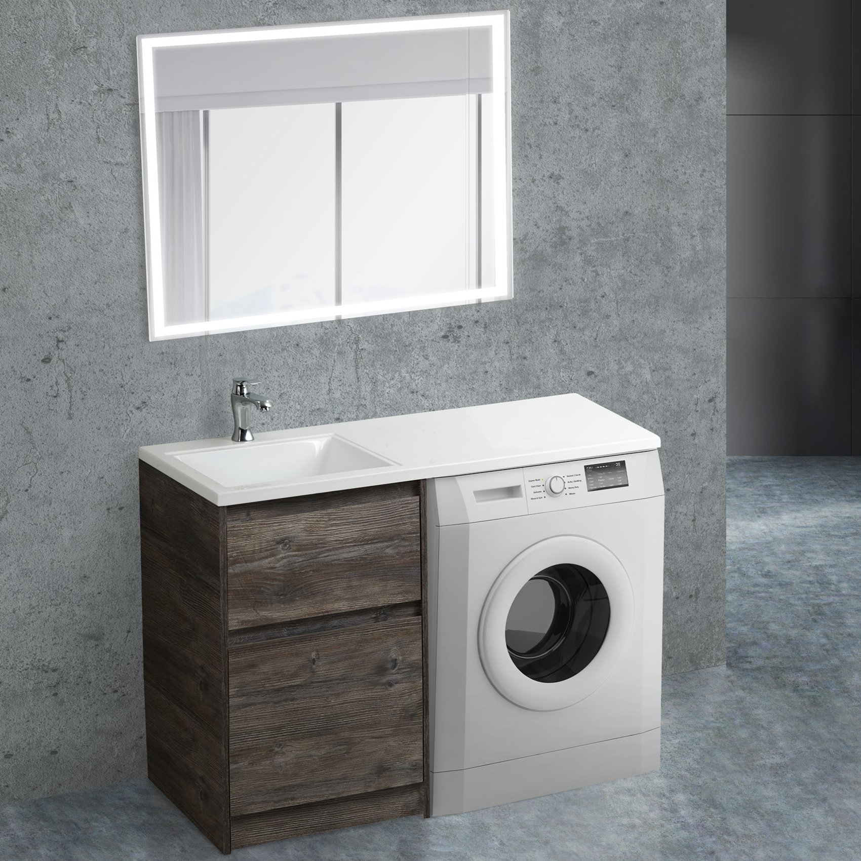 

Мебель для ванной BelBagno Kraft-LVD 120 pino pasadena