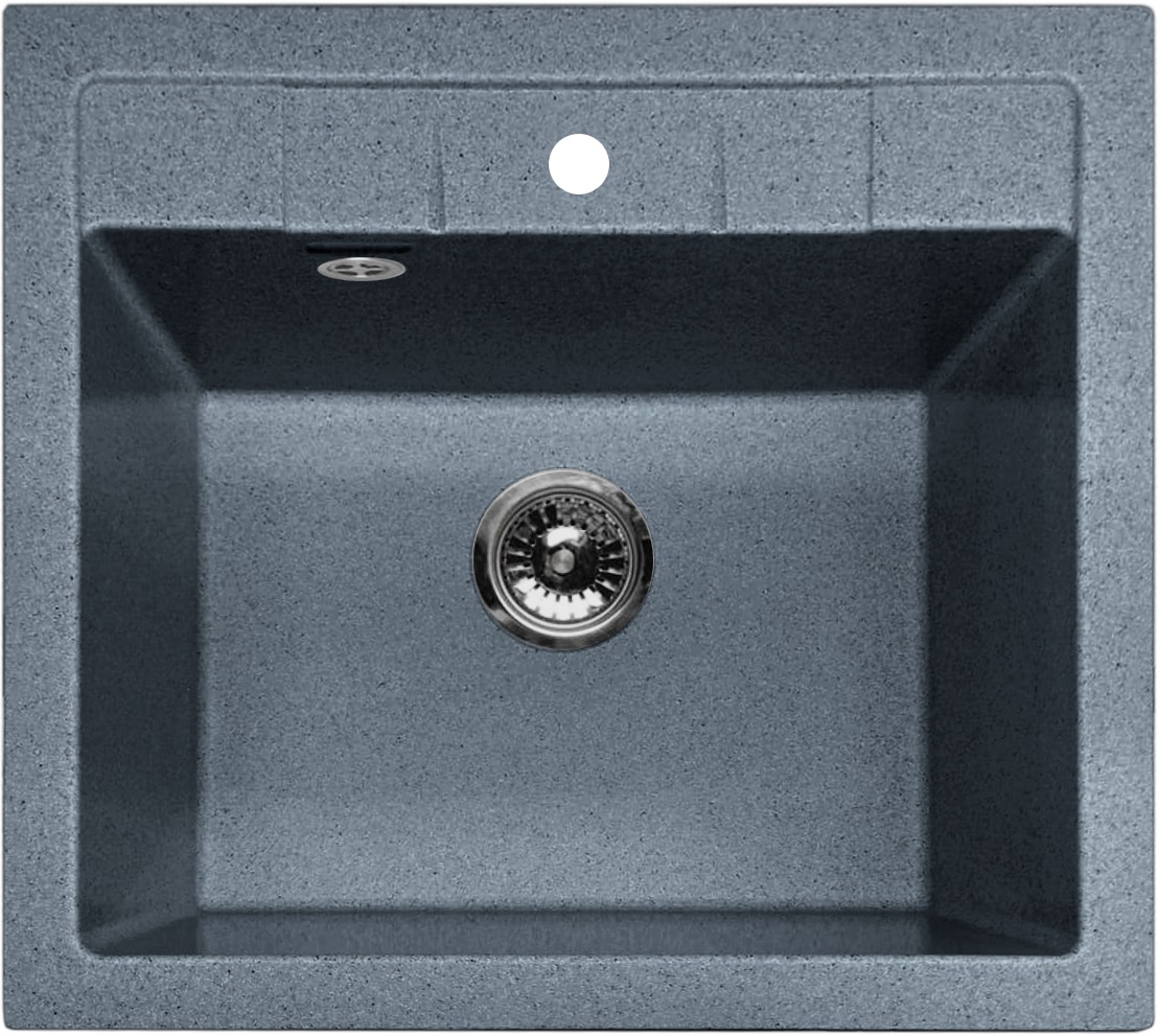 

Мойка кухонная GranFest QUADRO GF-Q-561 графит, GF-Q-561