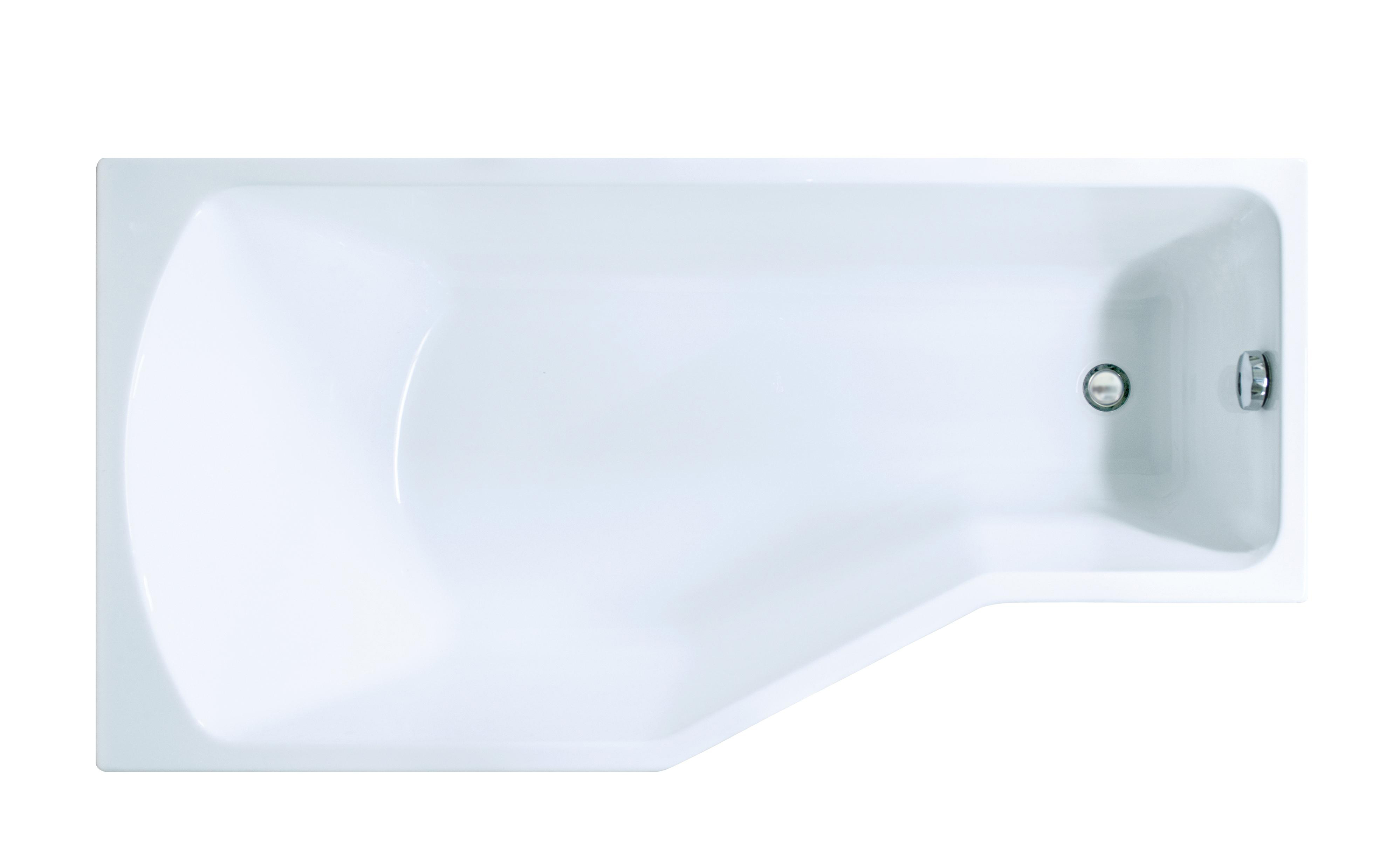 

Акриловая ванна Marka One Convey 150x75 см L, Белый, Convey L