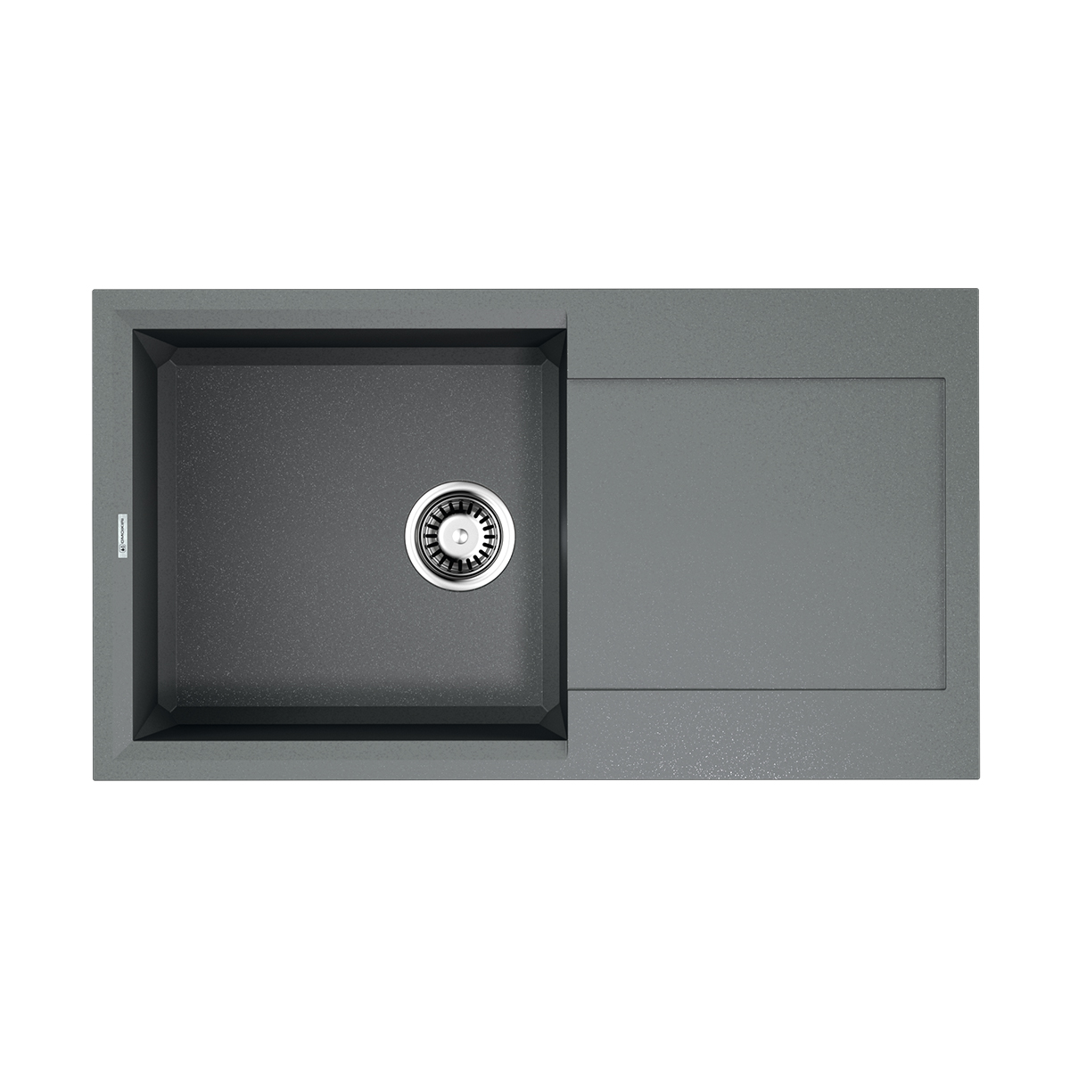 

Мойка кухонная Omoikiri Sakaime 78-GR leningrad grey, Серый, Sakaime 78-GR