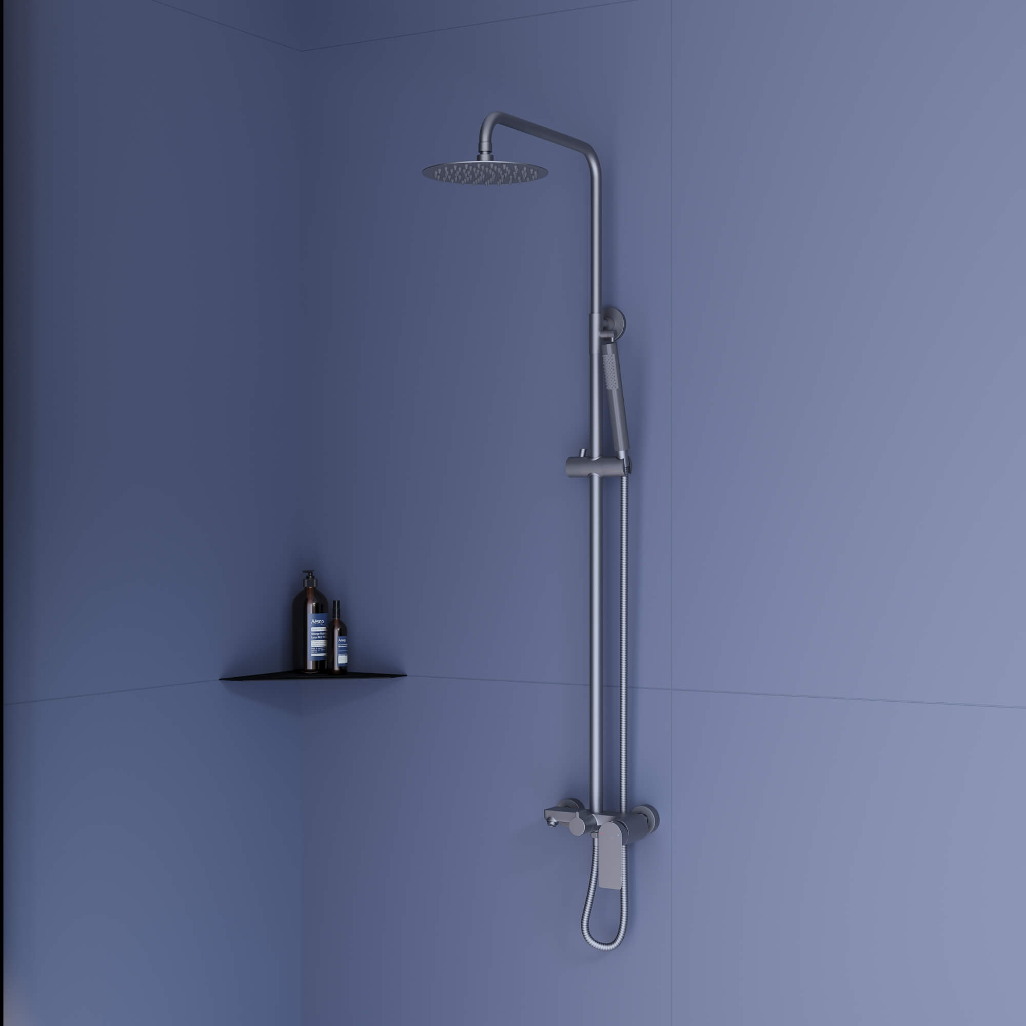 

Душевая стойка RGW Shower Panels SP-27Gr серая, Серый, SP-27Gr