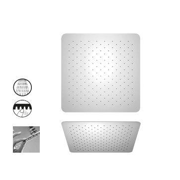 

Верхний душ Paini 50CR759UPQ30E 30х30 квадратный, Хром, 50CR759UPQ30E
