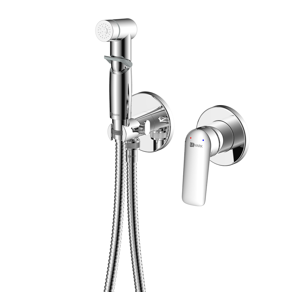 

Гигиенический душ Lemark Verba LM11419C со смесителем, встраиваемый, хром, LM11419C