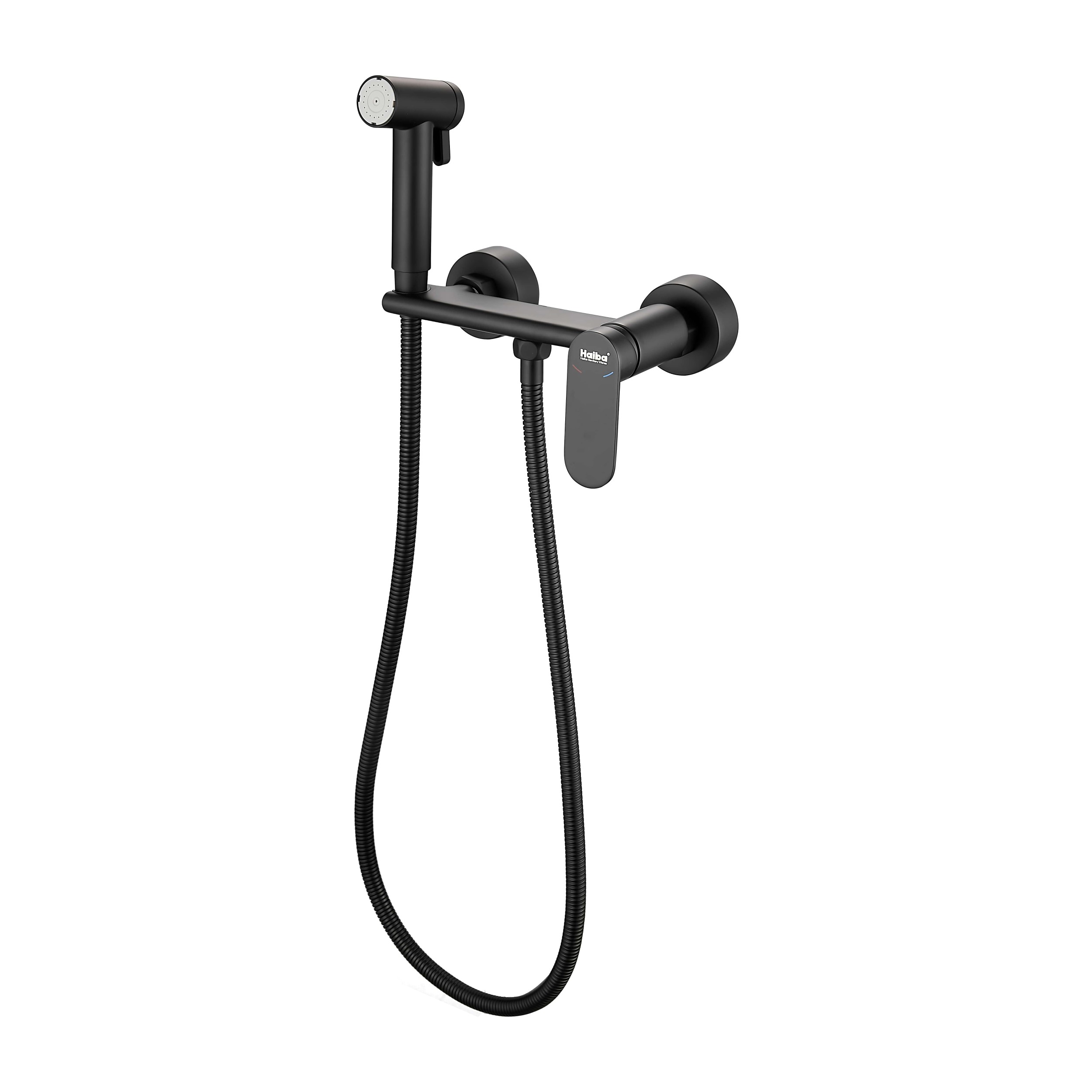 

Гигиенический душ Haiba HB5516-7 со смесителем, Черный матовый, HB5516-7