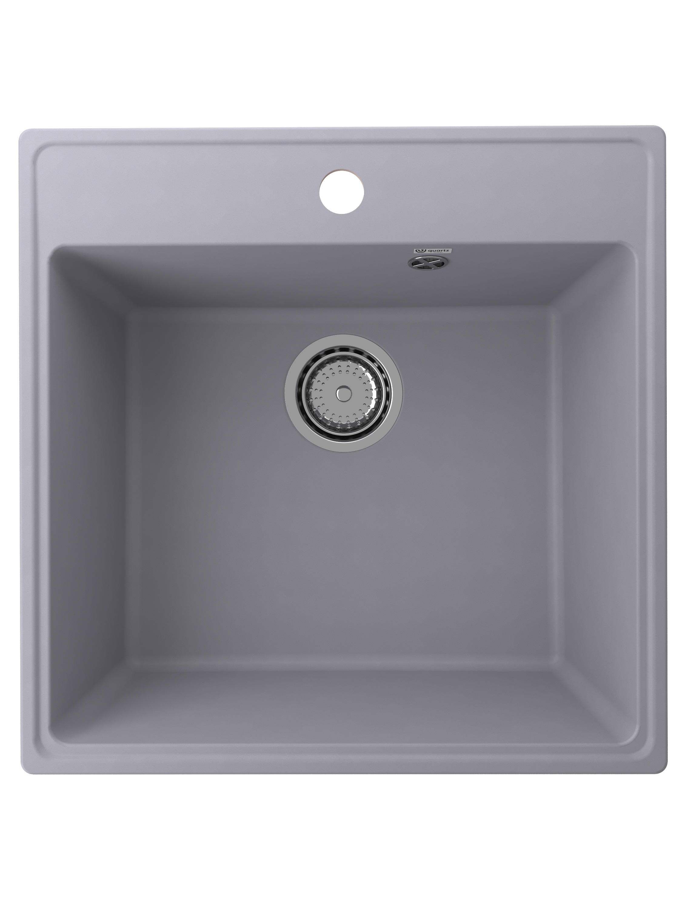 

Мойка кухонная Ulgran Quartz Forte 505-05 50,5х50,5 см, бетон, Серый, Forte 505-05