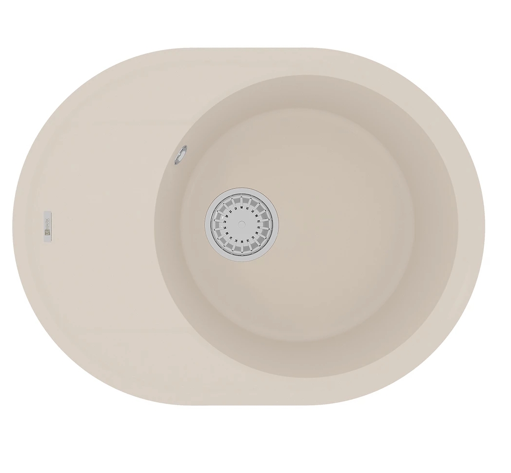 

Мойка кухонная Lemark Lacha 620 9910054 47 бежевая, Бежевый, 9910054