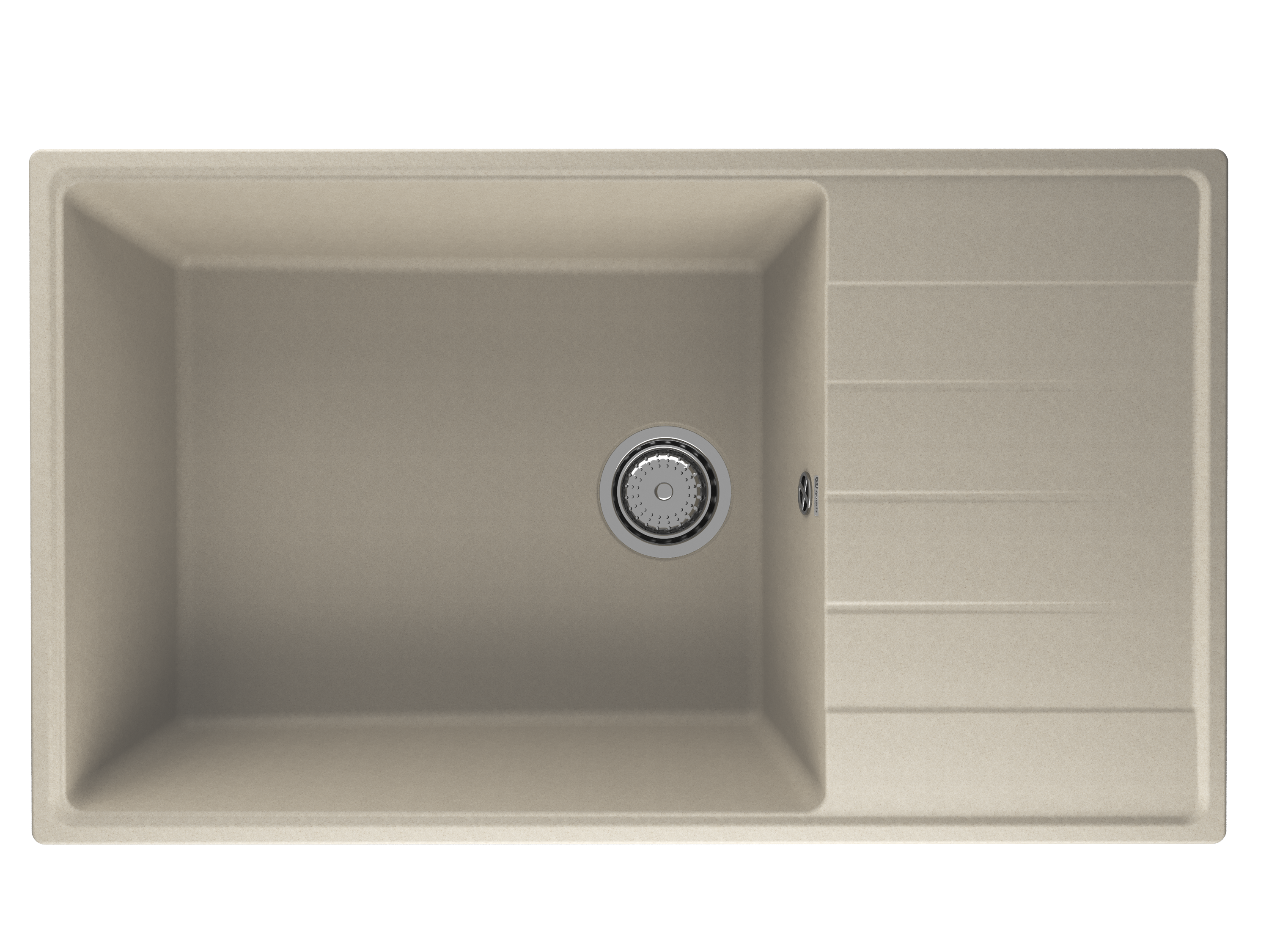 

Мойка кухонная Ulgran Quartz Prima 860-03 86х50 см, десерт, Бежевый, Prima 860-03