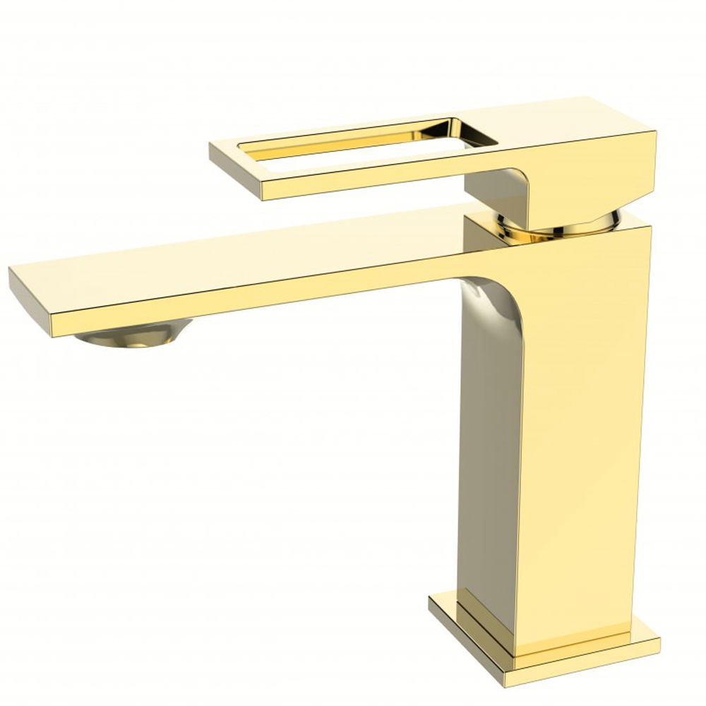 

Смеситель BelBagno Luce LUC-LVM-ORO для раковины золото, LUC-LVM-ORO