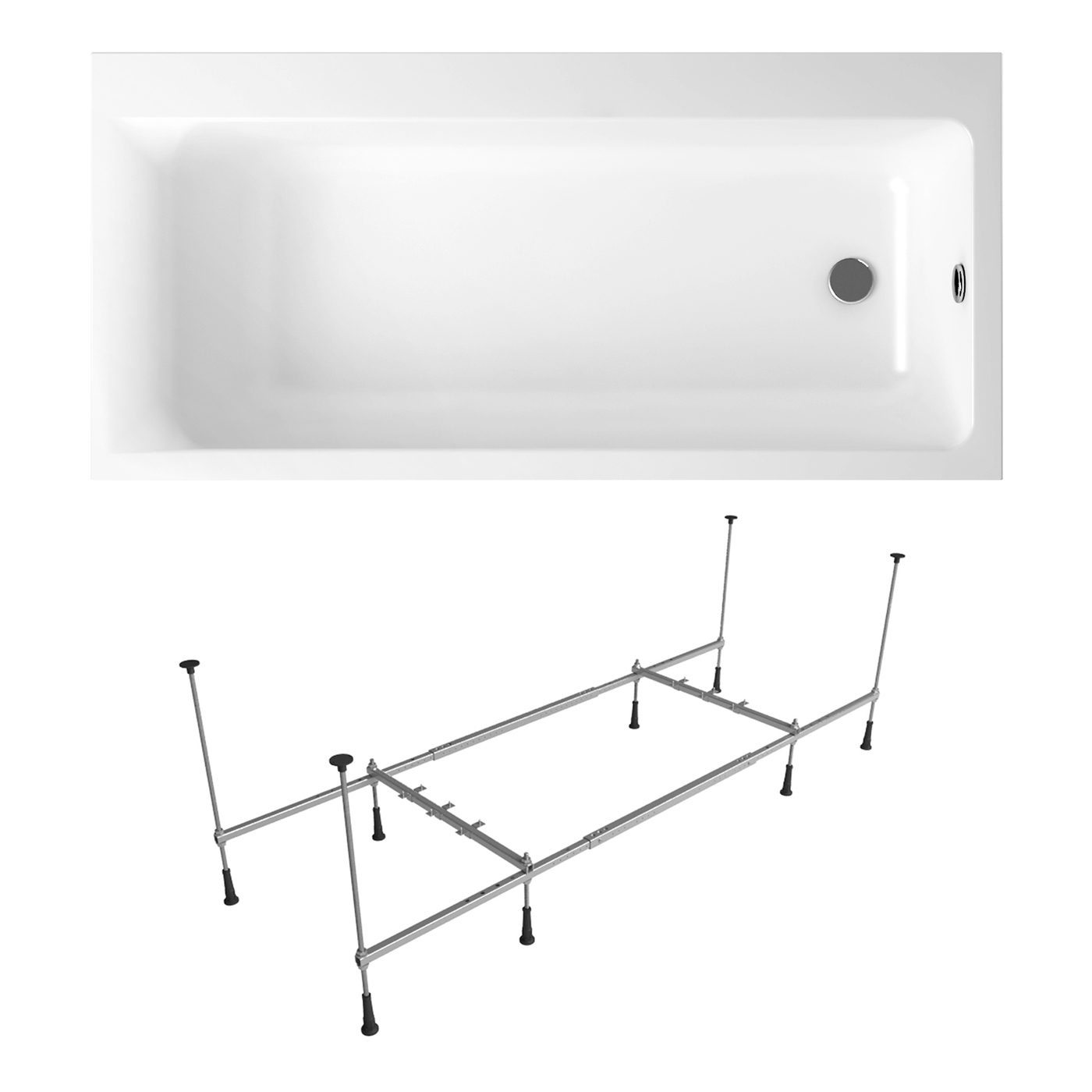 

Комплект 2 в 1 Lavinia Boho Catani S1-3712160R, Белый, S1-3712160R