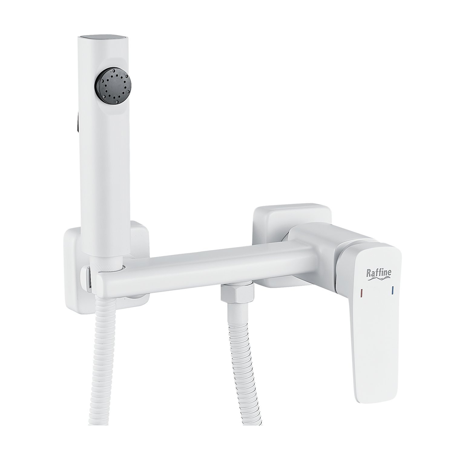 

Гигиенический душ Raffine F0599C-1 со смесителем, белый матовый, F0599C-1