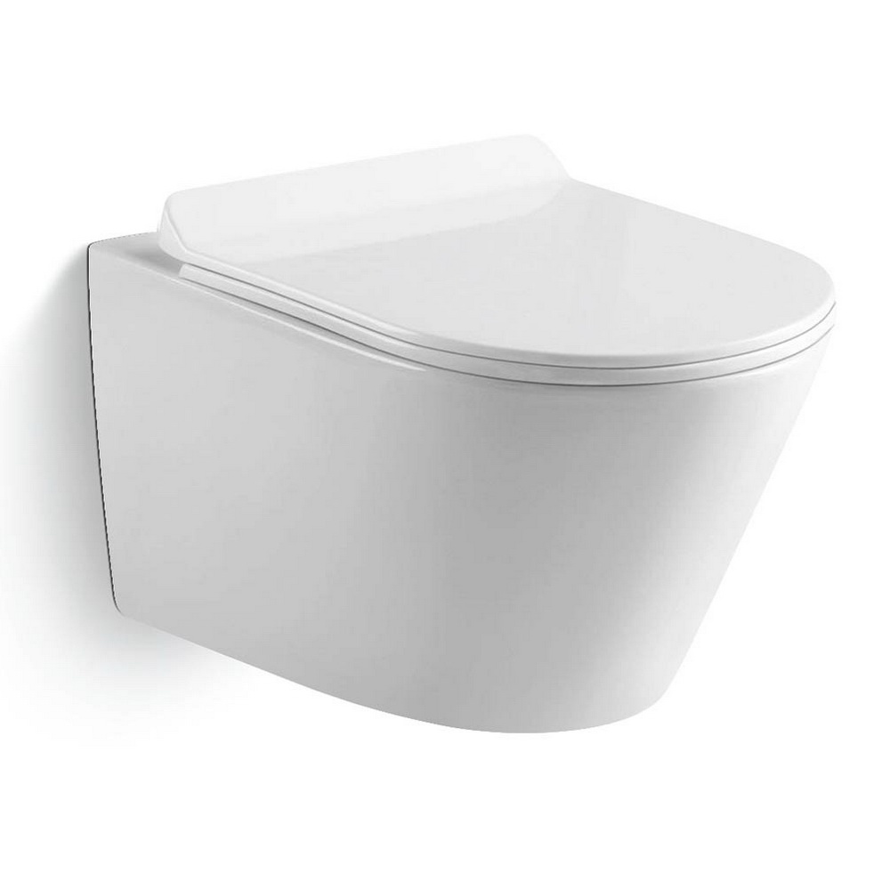 

Унитаз подвесной Black&White Universe W703 с микролифтом, Белый, 703W00