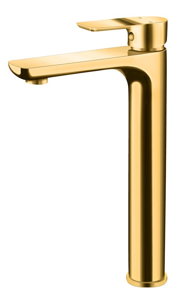 

Смеситель Grocenberg GB3009GO для раковины, золото, GB3009 Gold