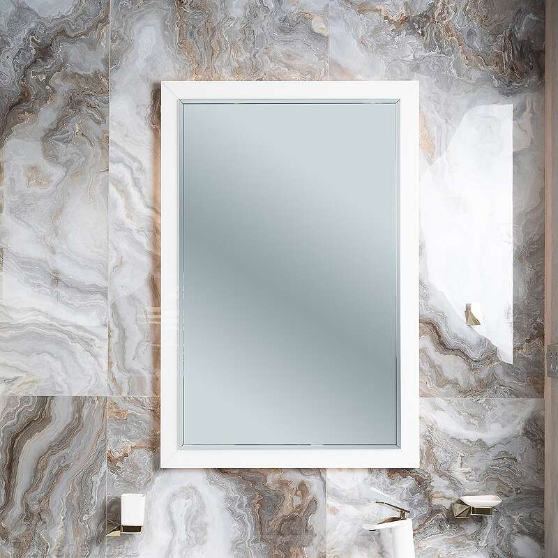 

Зеркало Armadi Art Dolce 70х105 с подсветкой, жемчужный белый, 567-W