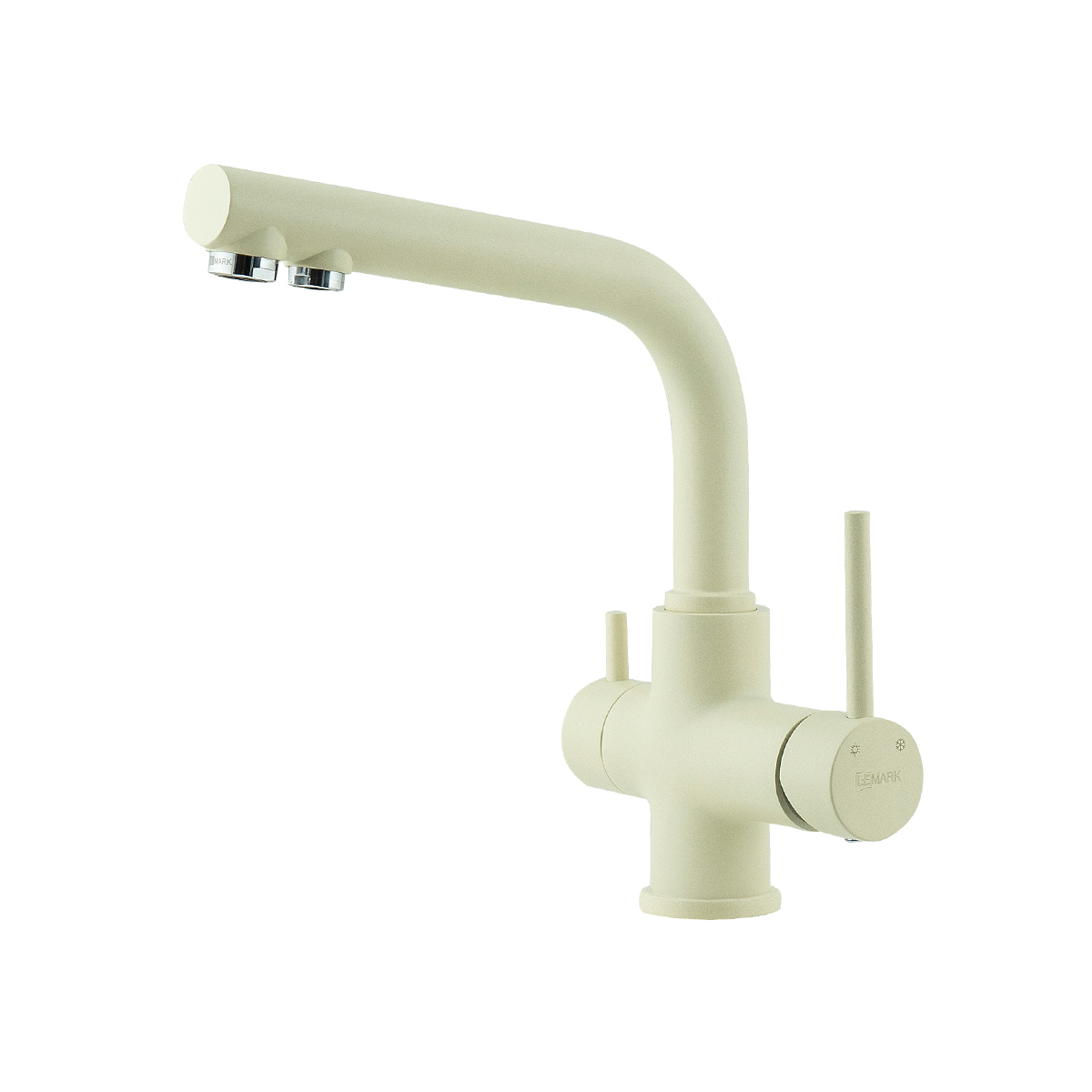 

Смеситель Lemark Comfort LM3061PSH для кухонной мойки бежевый, LM3061PSH