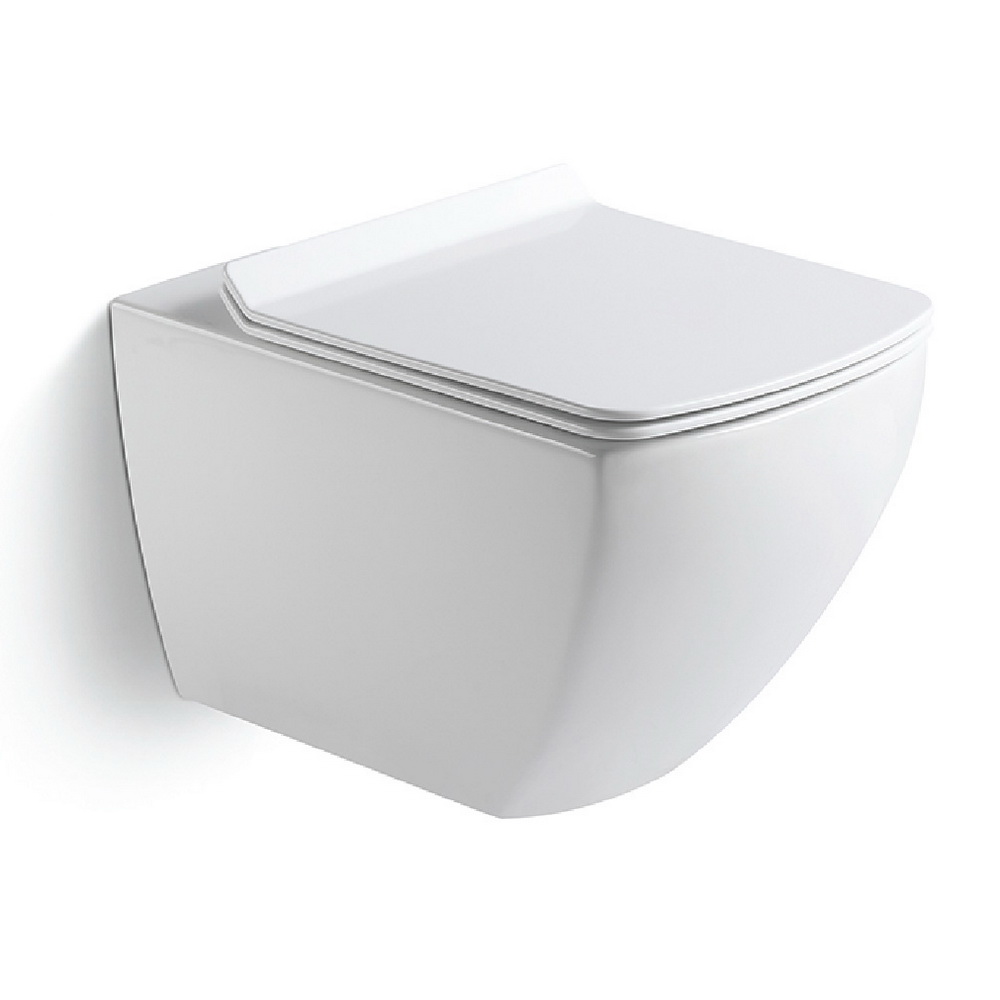 

Унитаз подвесной Black&White Universe W726 с микролифтом, Белый, 726W00