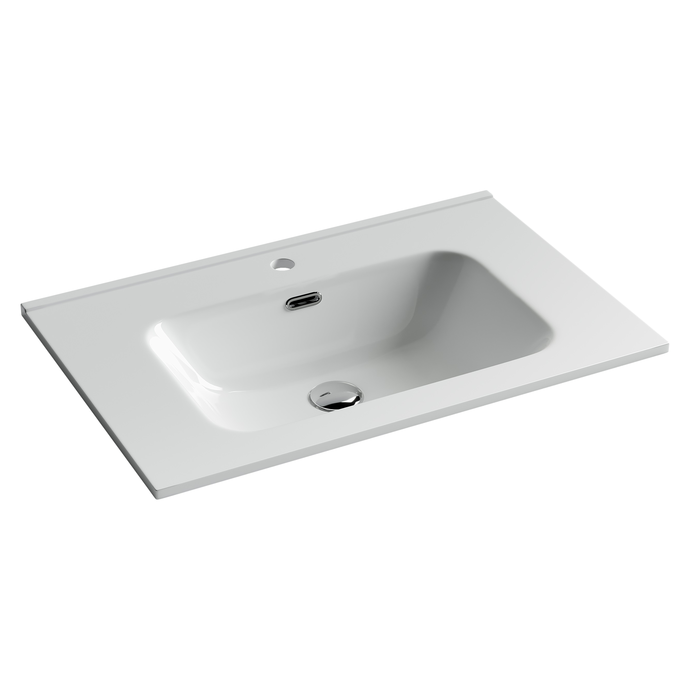 

Мебельная раковина Ceramicanova Element CN7007 накладная 71х46,5 см, Белый, CN7007