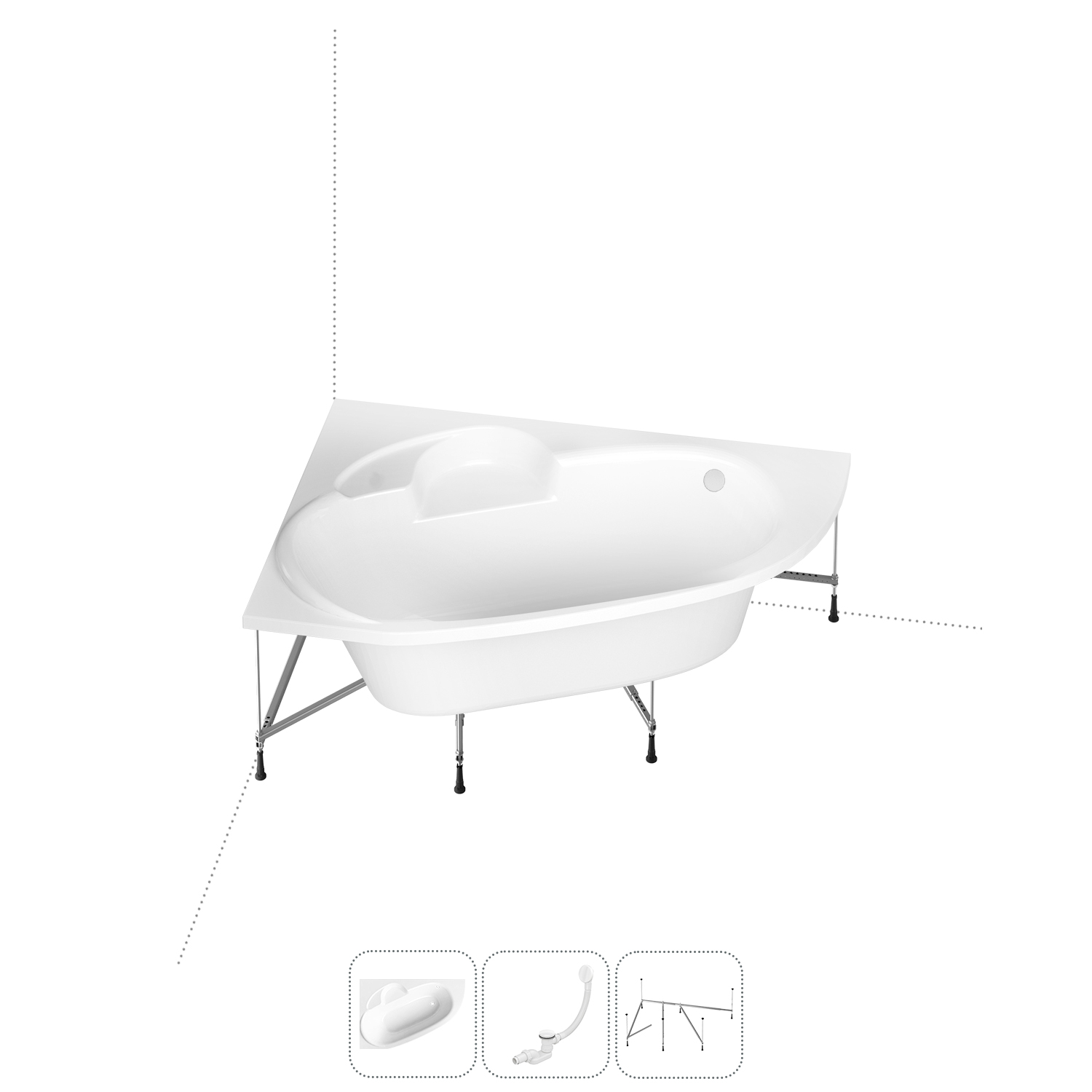 

Комплект с ванной Lavinia Boho Bell Pro 202010987, 202010987