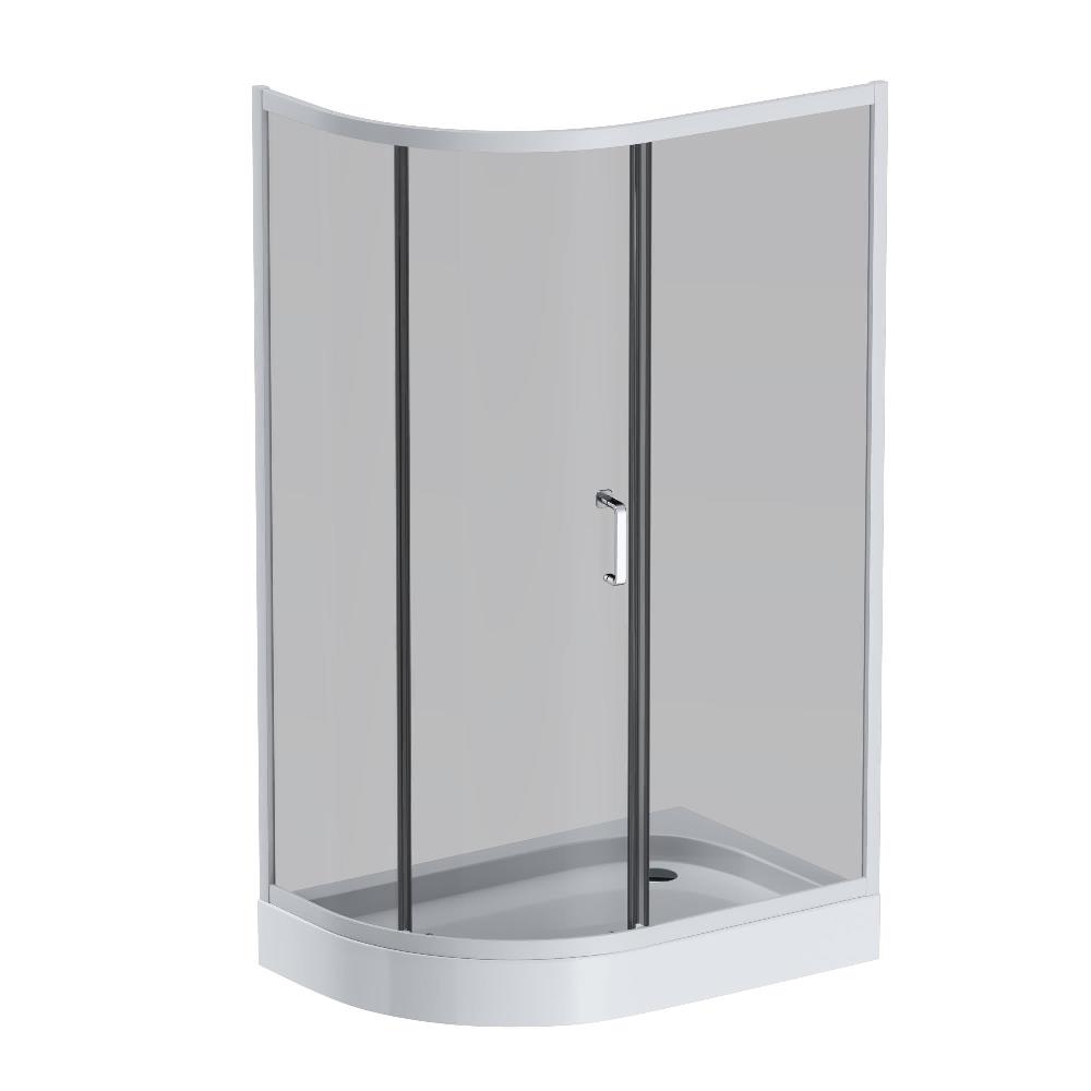 

Душевой уголок Am.Pm Like W83G-302U120CG64 120х80х190 см, профиль хром матовый, стекло тонированное, W83G-302U120CG64