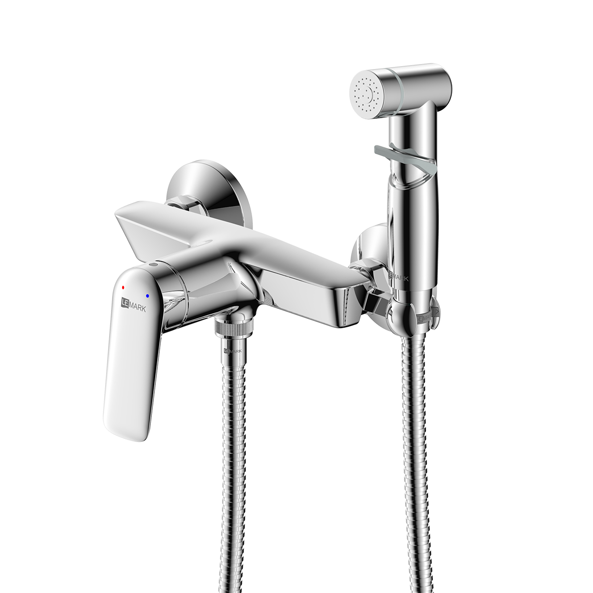 

Гигиенический душ Lemark Verba LM11418C со смесителем, хром, LM11418C