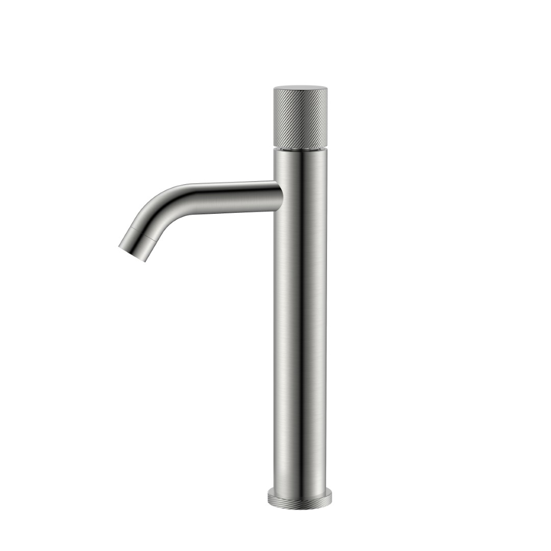 

Смеситель для раковины Boheme Stick 122-NB.4 никель брашированный spirale, 122-NB.4