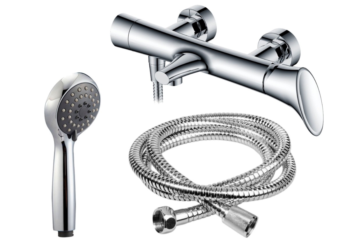 

Смеситель Kaiser Calla 71022 для ванны с душем, Хром, Calla 71022