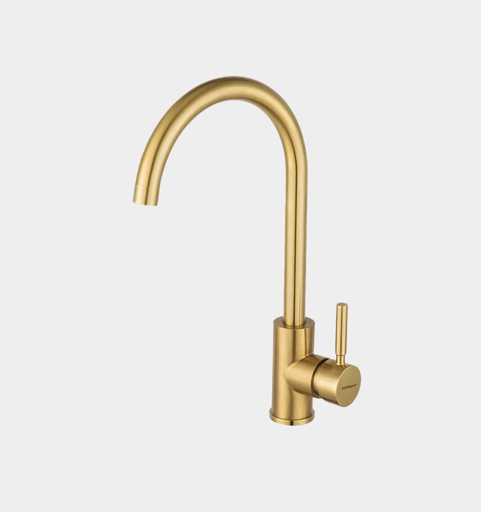 

Смеситель Hoffger 385 HFG-385G для кухонной мойки, золото, HFG-385G